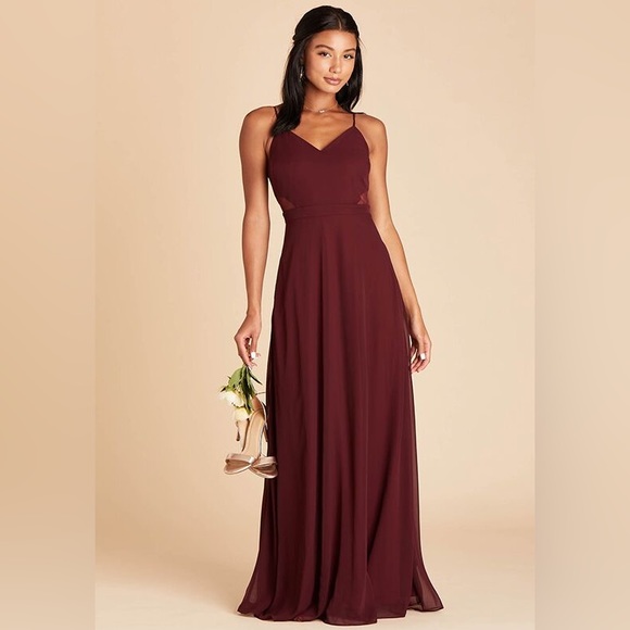 Birdy Grey | Dresses | Hp Birdy Grey Lin Dress Cabernet Bridesmaid Large  New Nwt Bridesmaid Wedding | Poshmark